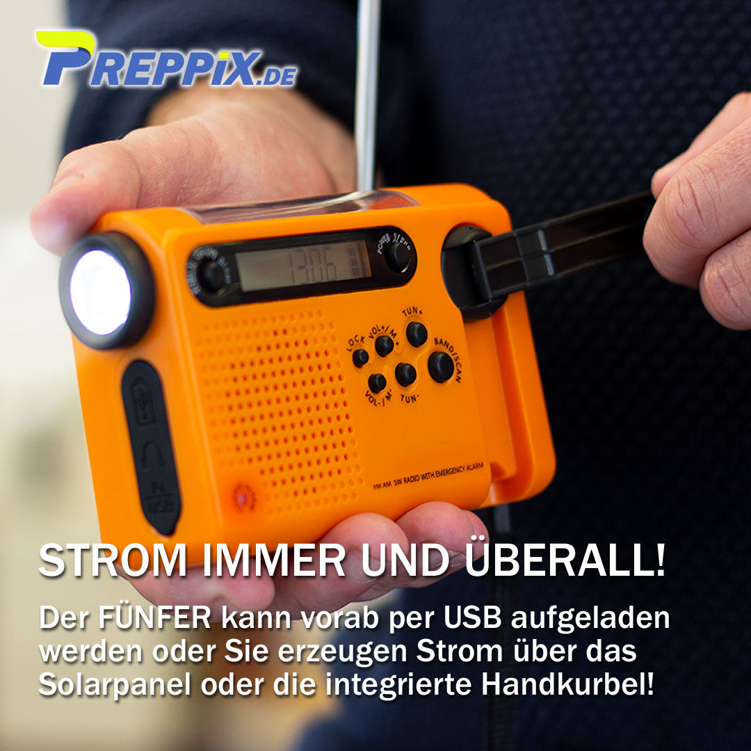 Preppix FÜNFER (Notfallset 5-in-1)