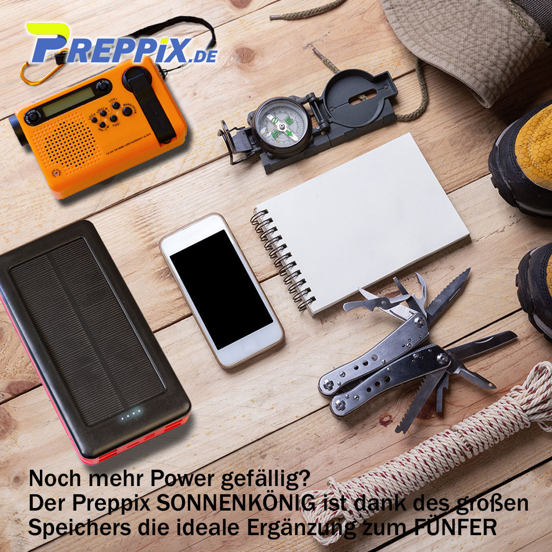 Preppix FÜNFER (Notfallset 5-in-1)