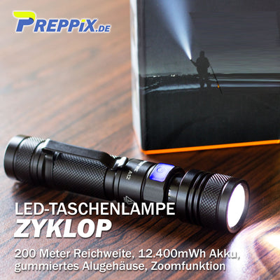 Preppix ZYKLOP (LED-Taschenlampe)