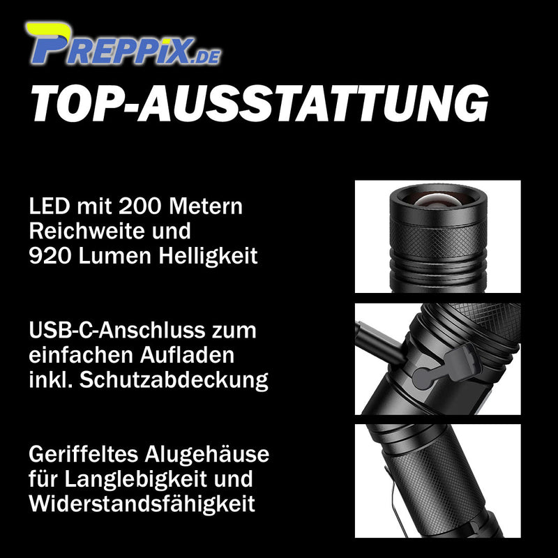 Preppix ZYKLOP (LED-Taschenlampe)